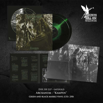 ARCKANUM Kampen 2LP GREEN BLACK MARBLE , PRE-ORDER [VINYL 12"]